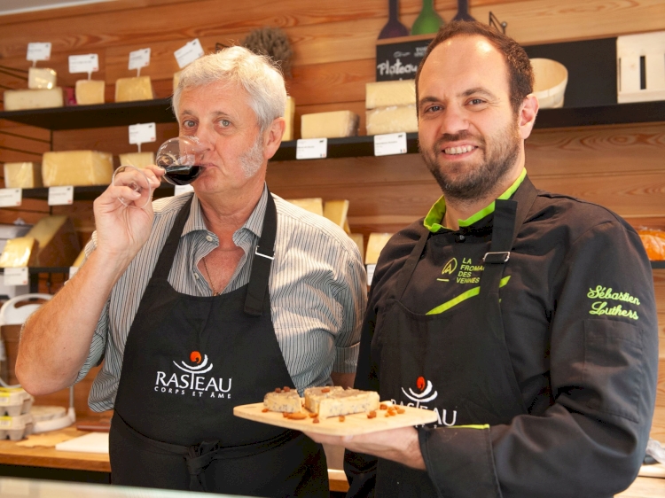 Le Cru Rasteau s’associe aux meilleurs fromagers en Belgique !