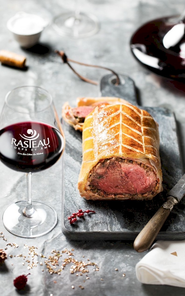 Christmas in Provence, Beef Wellington, what rustic elegance!